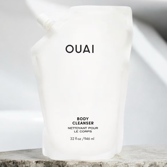⚫️ OUAI Body Cleanser Nettoyant Pour Le Corps Original Dean Street Refill Pouch - Picture 1 of 4